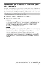 Preview for 163 page of Sony VPL-SW631 Quick Reference Manual