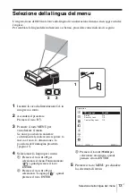 Preview for 183 page of Sony VPL-SW631 Quick Reference Manual