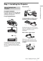 Предварительный просмотр 13 страницы Sony VPL-V W100 Operating Instructions Manual