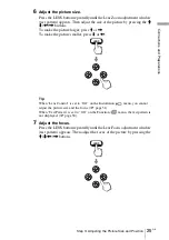 Предварительный просмотр 25 страницы Sony VPL-V W100 Operating Instructions Manual