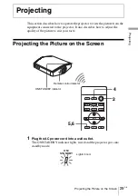 Предварительный просмотр 29 страницы Sony VPL-V W100 Operating Instructions Manual