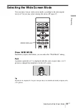 Предварительный просмотр 33 страницы Sony VPL-V W100 Operating Instructions Manual