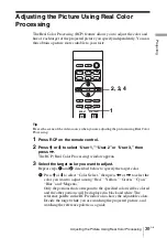 Предварительный просмотр 39 страницы Sony VPL-V W100 Operating Instructions Manual