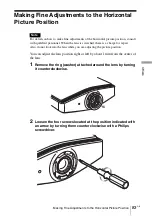 Предварительный просмотр 83 страницы Sony VPL-V W100 Operating Instructions Manual