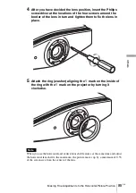 Предварительный просмотр 85 страницы Sony VPL-V W100 Operating Instructions Manual