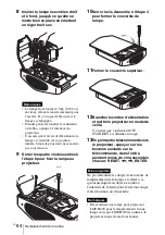 Предварительный просмотр 150 страницы Sony VPL-V W100 Operating Instructions Manual