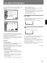 Preview for 25 page of Sony VPL-V800Q Operating Instructions Manual