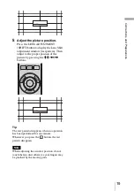 Preview for 19 page of Sony VPL-VW1000ES Operating Instructions Manual