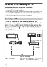 Preview for 22 page of Sony VPL-VW1000ES Operating Instructions Manual