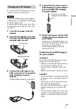 Preview for 31 page of Sony VPL-VW1000ES Operating Instructions Manual