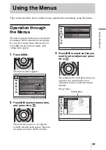 Preview for 39 page of Sony VPL-VW1000ES Operating Instructions Manual