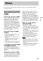 Preview for 65 page of Sony VPL-VW1000ES Operating Instructions Manual