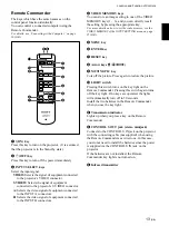 Предварительный просмотр 13 страницы Sony VPL VW10HT - WXGA LCD Projector Operating Instructions Manual