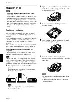 Предварительный просмотр 34 страницы Sony VPL VW10HT - WXGA LCD Projector Operating Instructions Manual