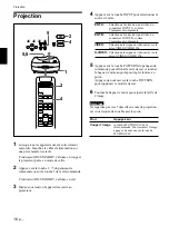 Предварительный просмотр 58 страницы Sony VPL VW10HT - WXGA LCD Projector Operating Instructions Manual