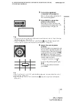 Preview for 23 page of Sony VPL-VW200 - SXRD Projector - HD 1080p Operating Instructions Manual