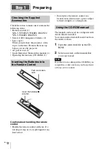 Предварительный просмотр 12 страницы Sony VPL-VW260ES Quick Reference Manual