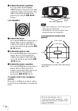 Предварительный просмотр 14 страницы Sony VPL-VW260ES Quick Reference Manual