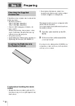 Preview for 12 page of Sony VPL-VW270ES Quick Reference Manual