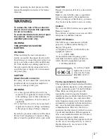 Предварительный просмотр 73 страницы Sony VPL-VW285ES Operating Instructions Manual