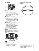 Предварительный просмотр 81 страницы Sony VPL-VW285ES Operating Instructions Manual