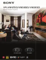 Предварительный просмотр 95 страницы Sony VPL-VW285ES Operating Instructions Manual