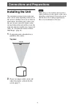 Предварительный просмотр 6 страницы Sony VPL-VW295ES Quick Reference Manual