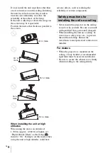 Preview for 79 page of Sony VPL-VW295ES Quick Reference Manual