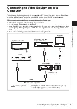 Preview for 11 page of Sony VPL-VW300ES Operating Instructions Manual