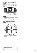 Preview for 11 page of Sony VPL-VW325ES Quick Reference Manual