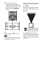 Предварительный просмотр 9 страницы Sony VPL-VW360ES Operating Instructions Manual