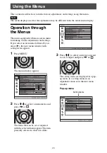 Preview for 20 page of Sony VPL-VW365 Operating Instructions Manual