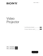 Preview for 86 page of Sony VPL-VW365 Operating Instructions Manual