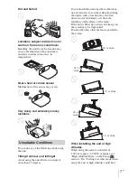 Preview for 92 page of Sony VPL-VW365 Operating Instructions Manual