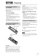 Preview for 94 page of Sony VPL-VW365 Operating Instructions Manual