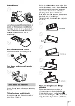 Preview for 7 page of Sony VPL-VW365ES Quick Reference Manual