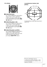 Preview for 11 page of Sony VPL-VW365ES Quick Reference Manual