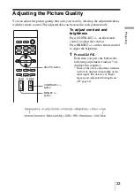 Preview for 33 page of Sony VPL VW50 - SXRD - Projector Operating Instructions Manual