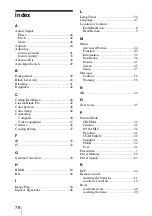 Preview for 78 page of Sony VPL VW50 - SXRD - Projector Operating Instructions Manual