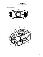 Предварительный просмотр 5 страницы Sony VPL VW50 - SXRD - Projector Service Manual