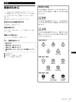 Предварительный просмотр 3 страницы Sony VPL-VW5000 Quick Reference Manual