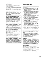 Preview for 31 page of Sony VPL-VW500ES Quick Reference Manual