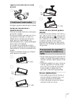 Preview for 69 page of Sony VPL-VW500ES Quick Reference Manual