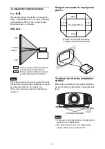 Предварительный просмотр 10 страницы Sony VPL-VW550ES Operating Instructions Manual