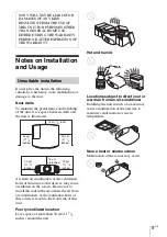 Предварительный просмотр 9 страницы Sony VPL-VW590ES Quick Reference Manual