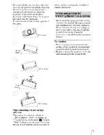 Предварительный просмотр 7 страницы Sony VPL-VW600ES Quick Reference Manual