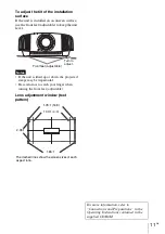 Preview for 11 page of Sony VPL-VW715ES Quick Reference Manual