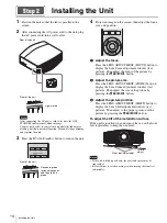 Preview for 4 page of Sony VPL-VW760 Quick Reference Manual