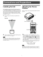 Preview for 6 page of Sony VPL-VW760ES Operating Instructions Manual