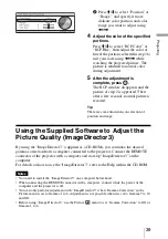 Preview for 39 page of Sony VPL-VW85 - Bravia Sxrd 1080p Home Cinema Projector Operating Instructions Manual